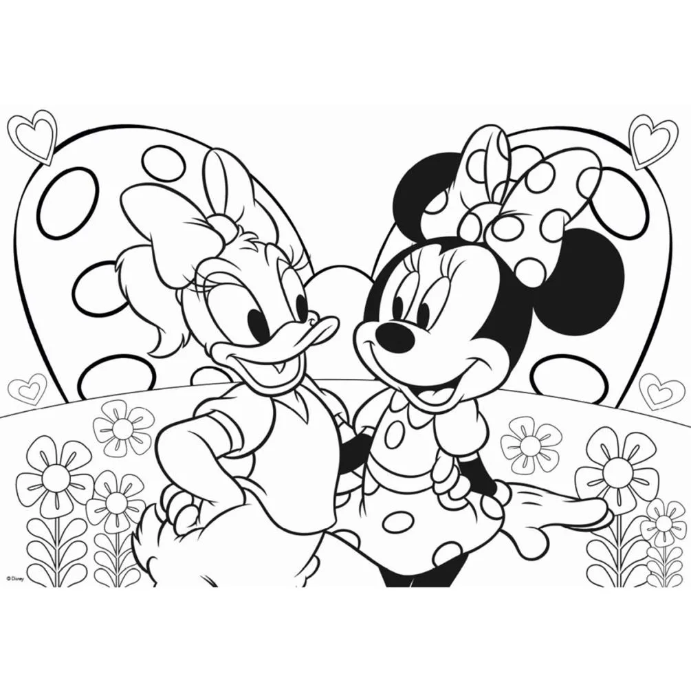Minnie Mouse 18pc Puzzle & Colour Jigsaw Puzzle Extra Image 2