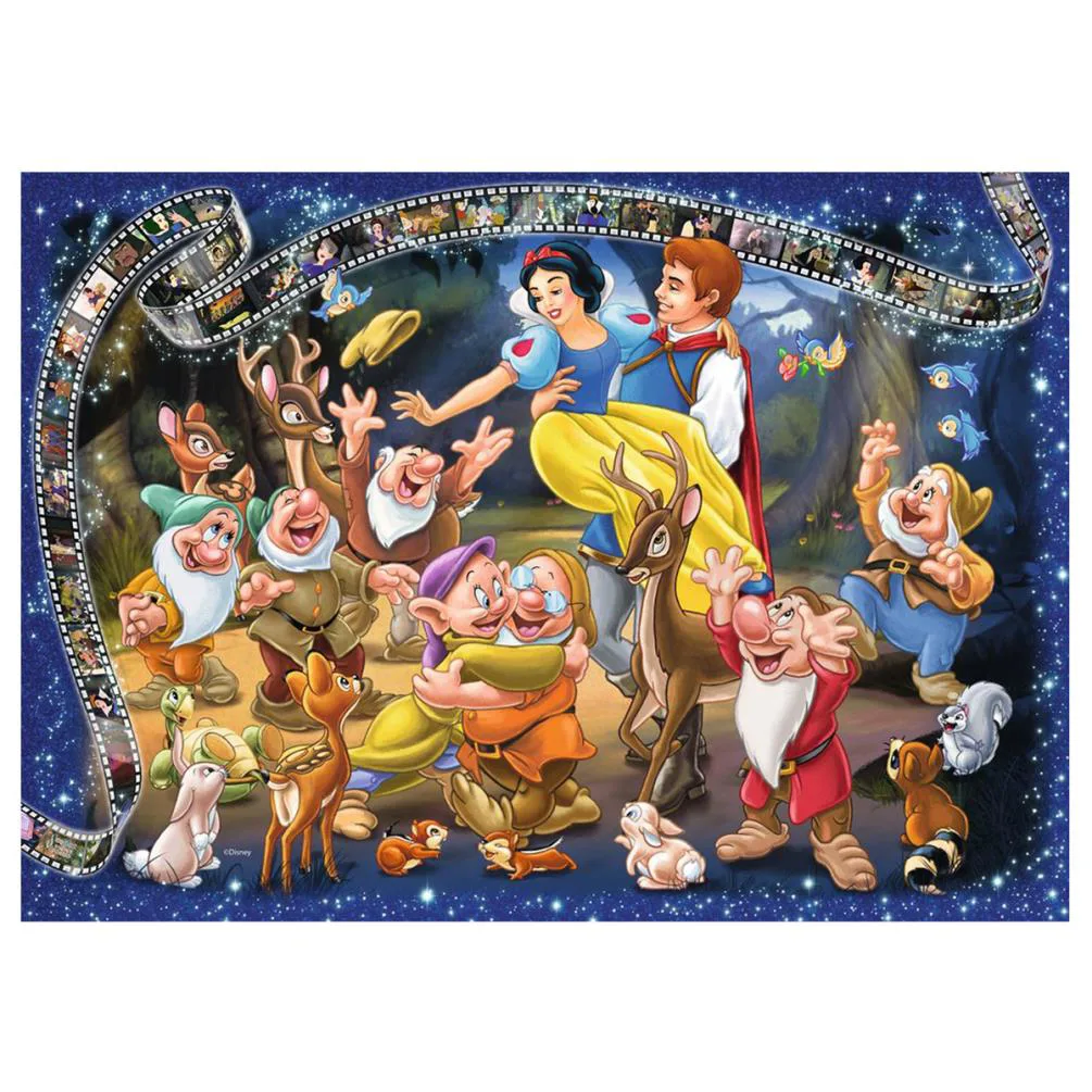 Disney Collector's Edition Snow White 1000pc Jigsaw Puzzle Extra Image 1