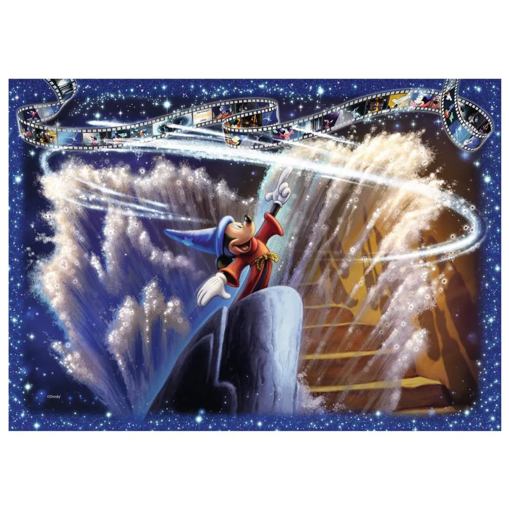 Disney Collector's Edition Fantasia 1000pc Jigsaw Puzzle Extra Image 1