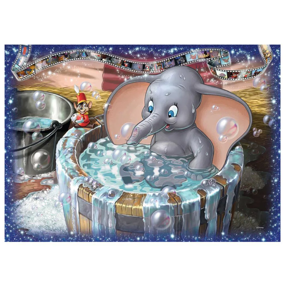 Disney Collector's Edition Dumbo 1000pc Jigsaw Puzzle Extra Image 1