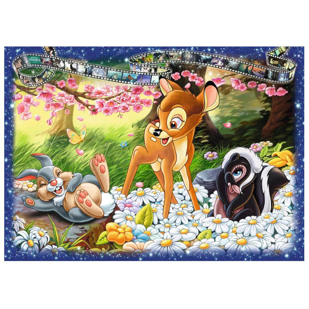 Disney Collector's Edition Bambi 1000pc Jigsaw Puzzle Extra Image 1