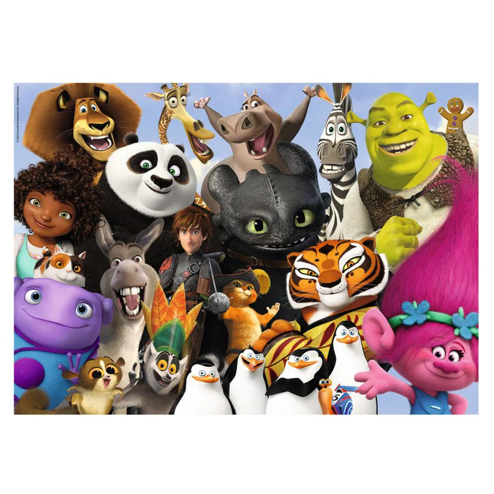 Dreamworks 1000pc Jigsaw Puzzle Extra Image 1