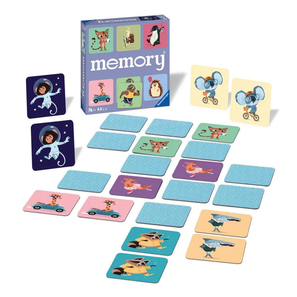 Happy Animals Memory Game Extra Image 1