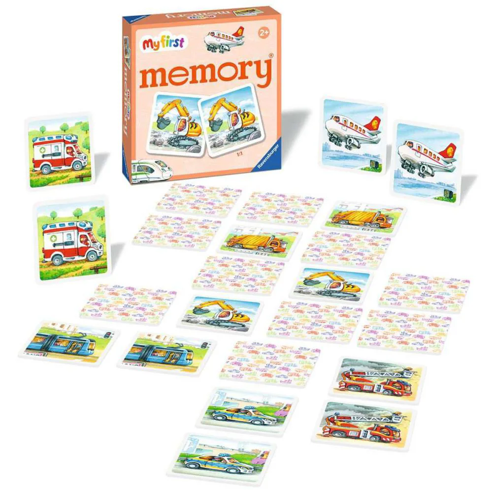 Vehicles My First Memory Game Extra Image 2