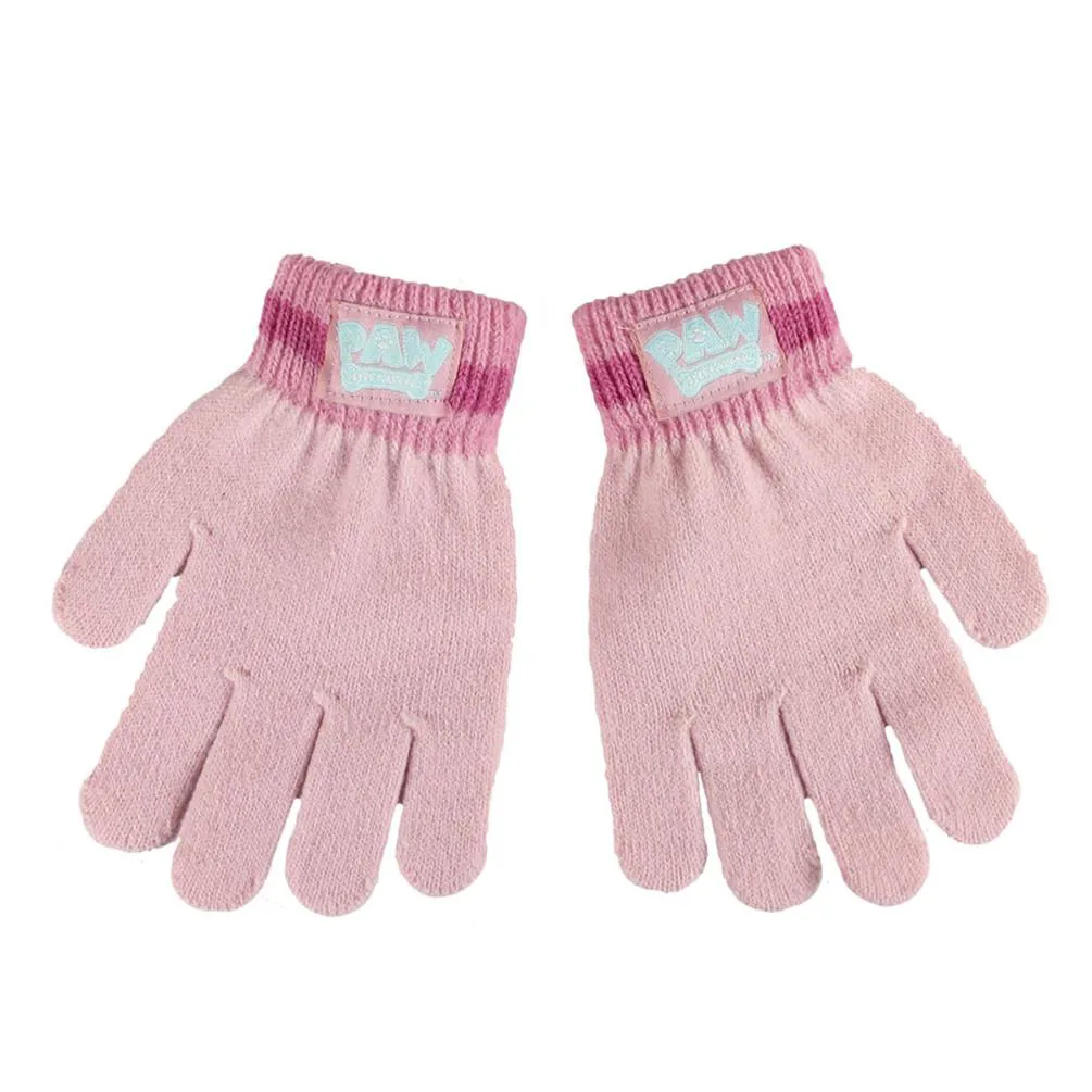 Paw Patrol Pink Bobble Hat & Gloves Set Extra Image 3