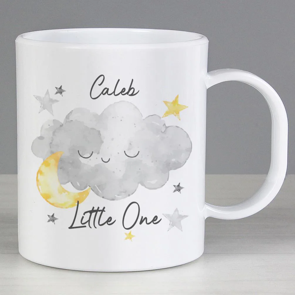 Personalised Little One Cloud Plastic Mug Extra Image 2