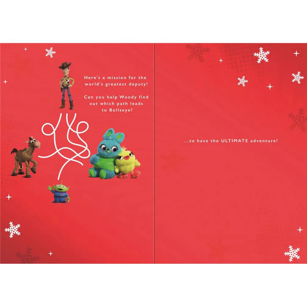 Brother Disney Toy Story Christmas Card Extra Image 1