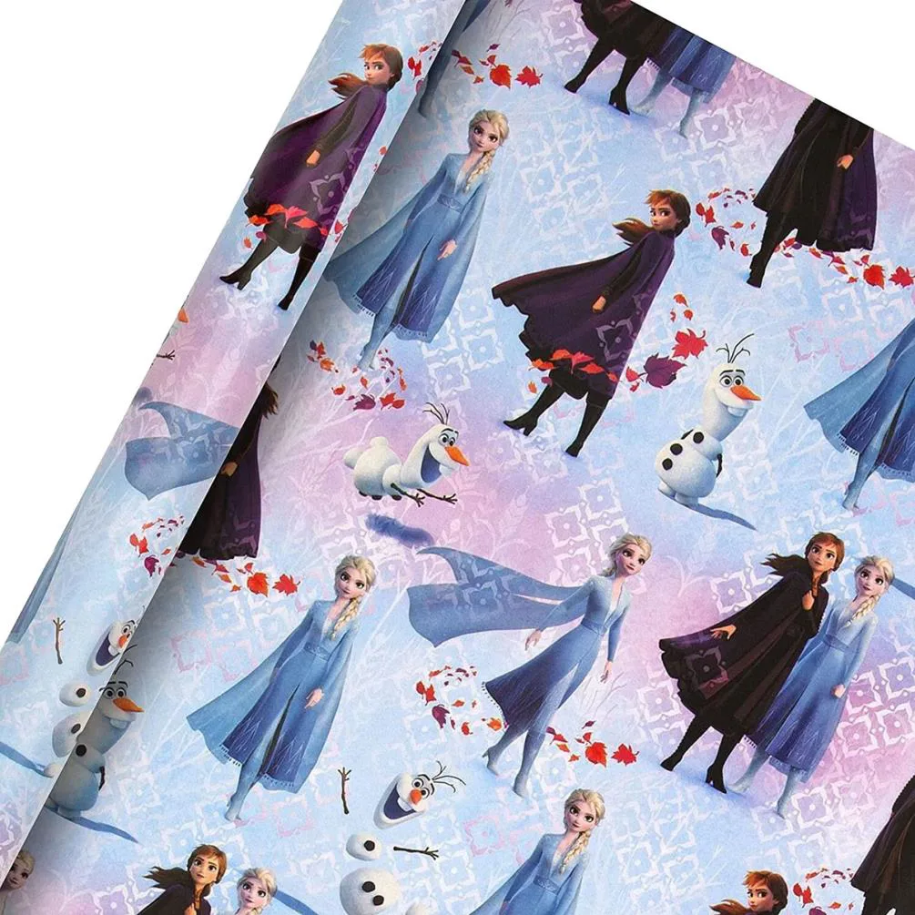 Disney Frozen 2m Roll Wrap Extra Image 2