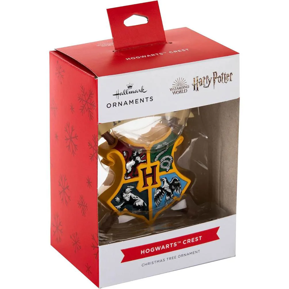 Harry Potter Hogwarts Crest Hanging Resin Ornament Extra Image 3