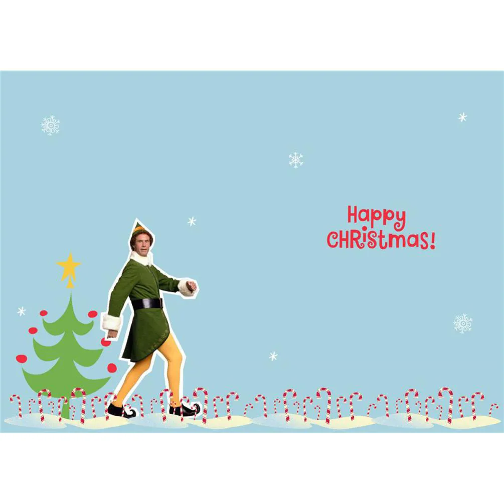 Nephew Elf Christmas Card Extra Image 1
