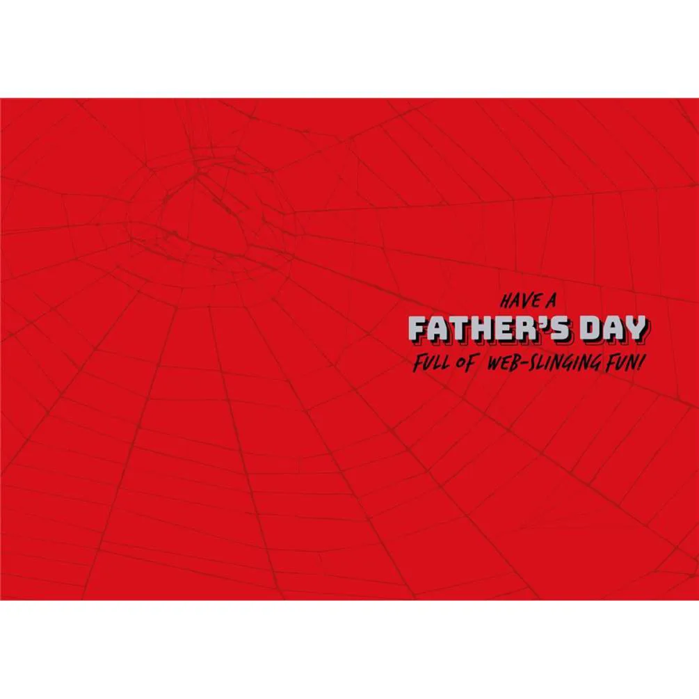 Amazing Dad Marvel Spiderman Father's Day Card Extra Image 1
