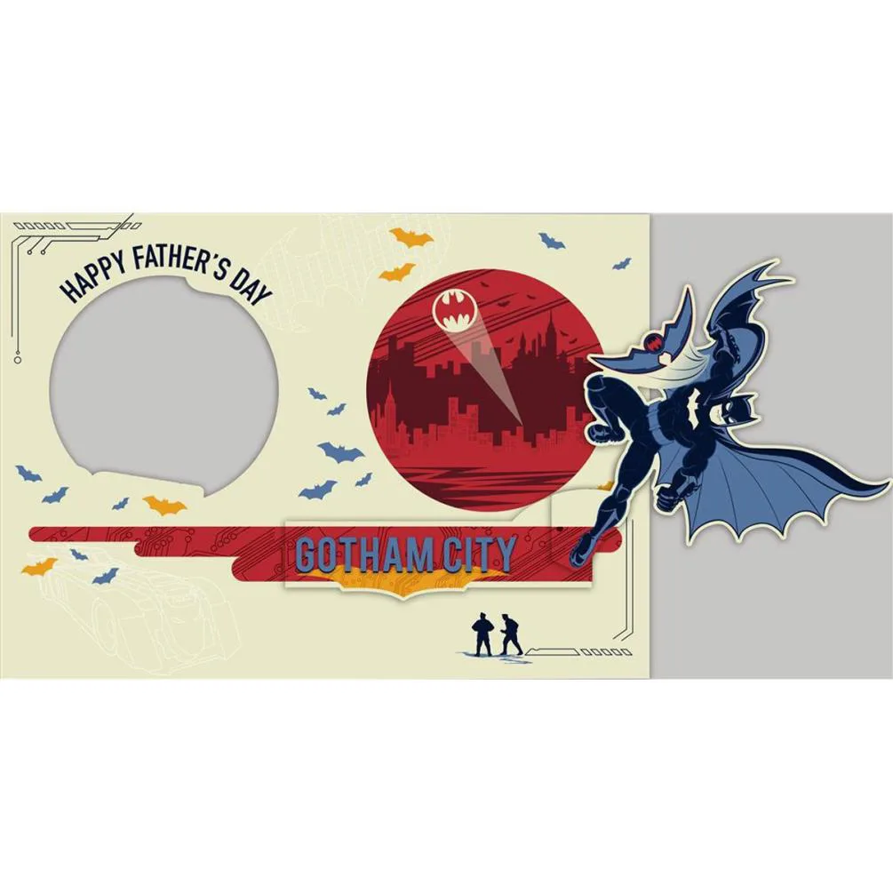 Dad Hero Legend Batman Father's Day Card Extra Image 1