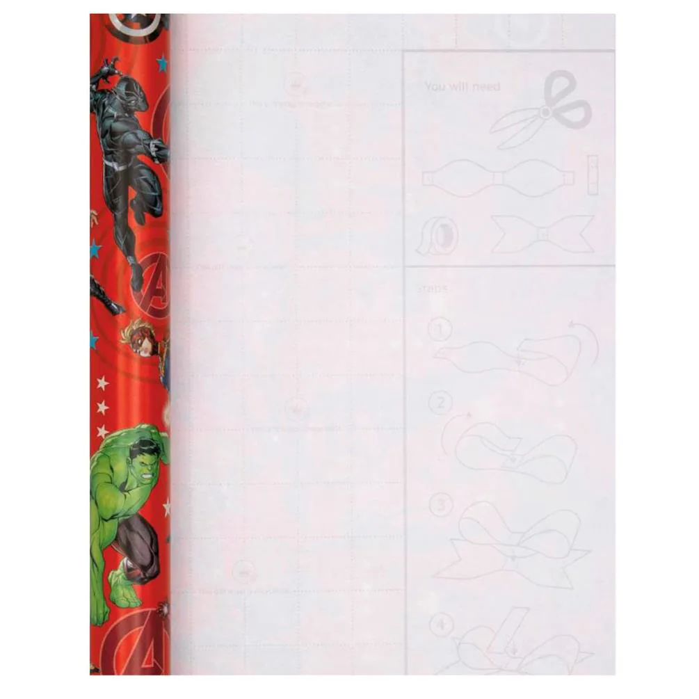 Marvel Avengers 2m Roll Wrap Extra Image 1