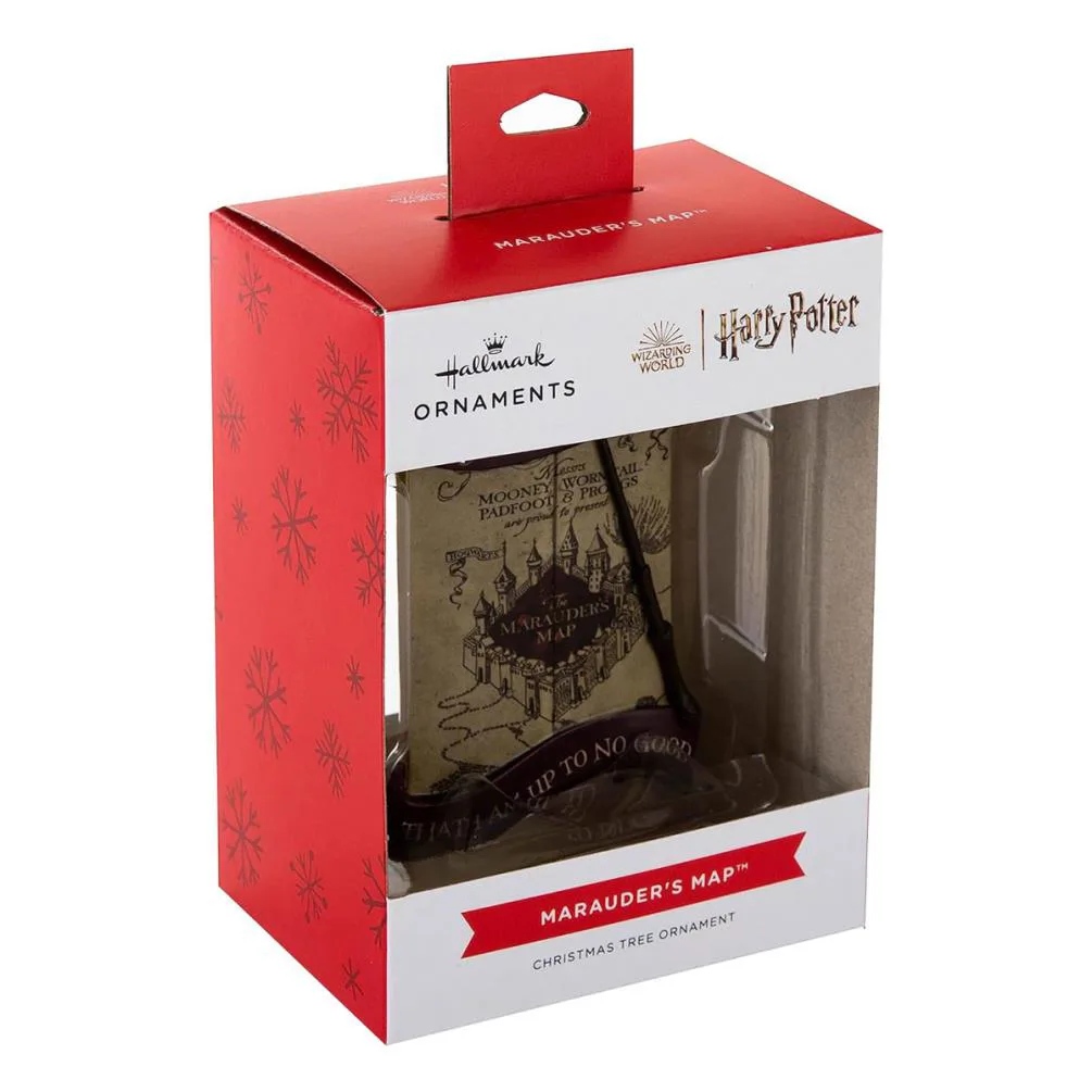 Harry Potter Marauder''s Map Hanging Resin Ornament Extra Image 1