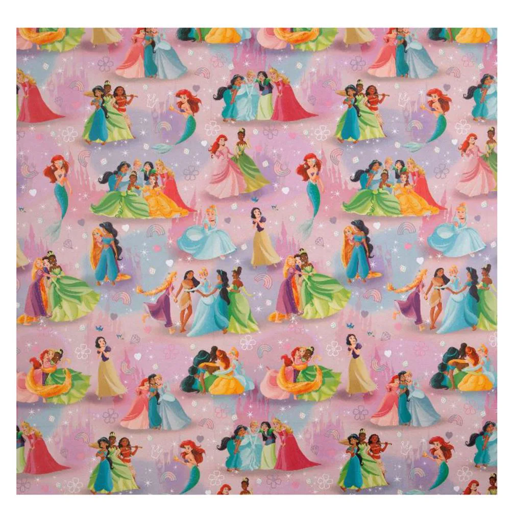 Disney Princess 2m Roll Wrap Extra Image 2