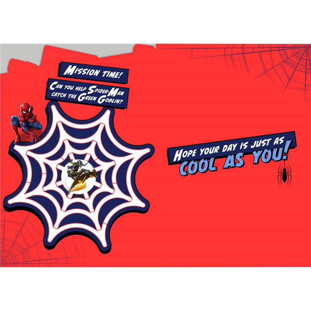 Amazing Son Spiderman Birthday Card Extra Image 1
