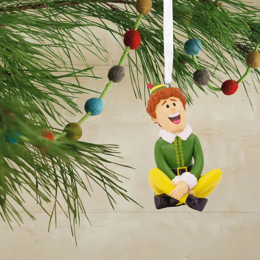 Buddy The Elf Hanging Resin Christmas Figure Extra Image 2