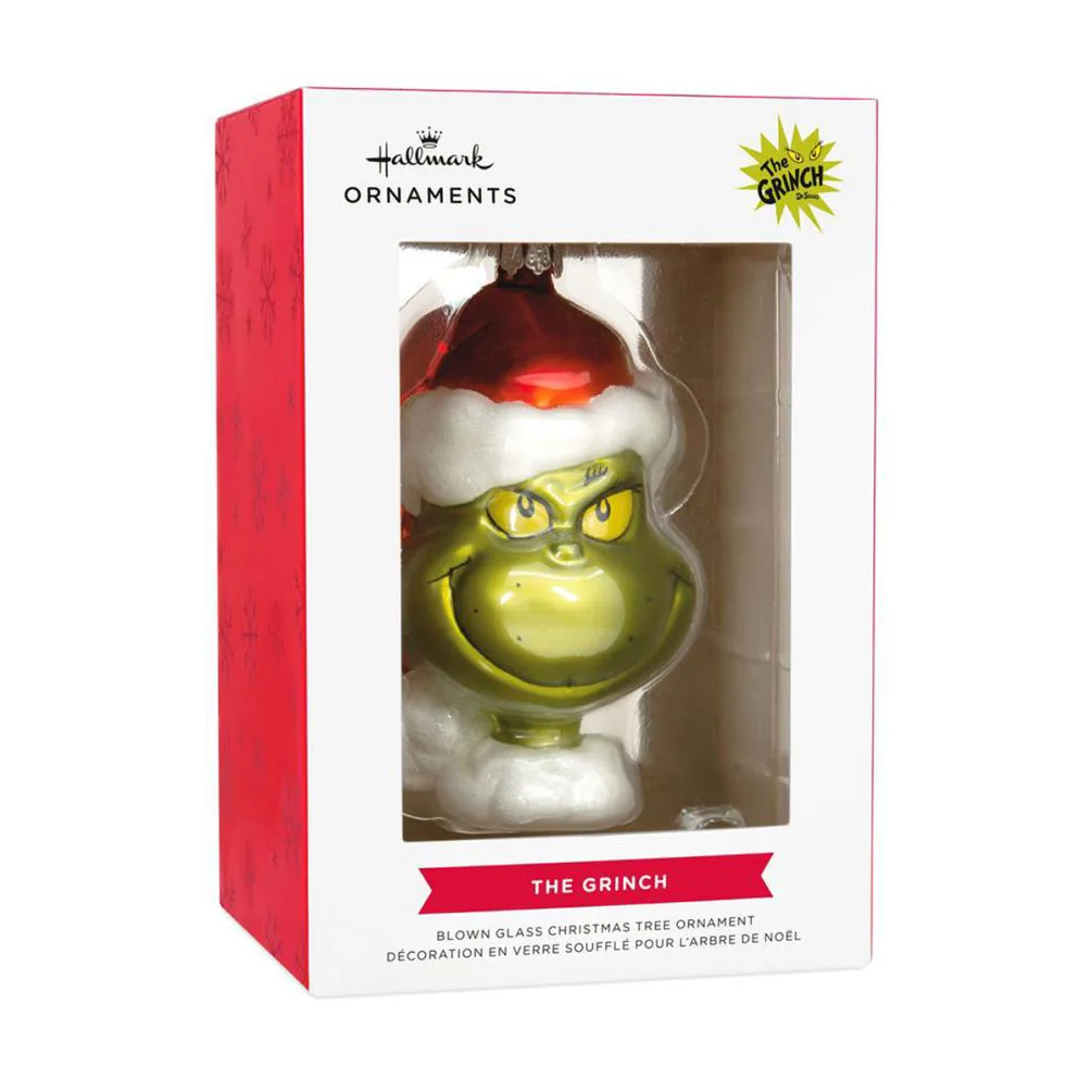 The Grinch Blown Glass Hanging Ornament Extra Image 1