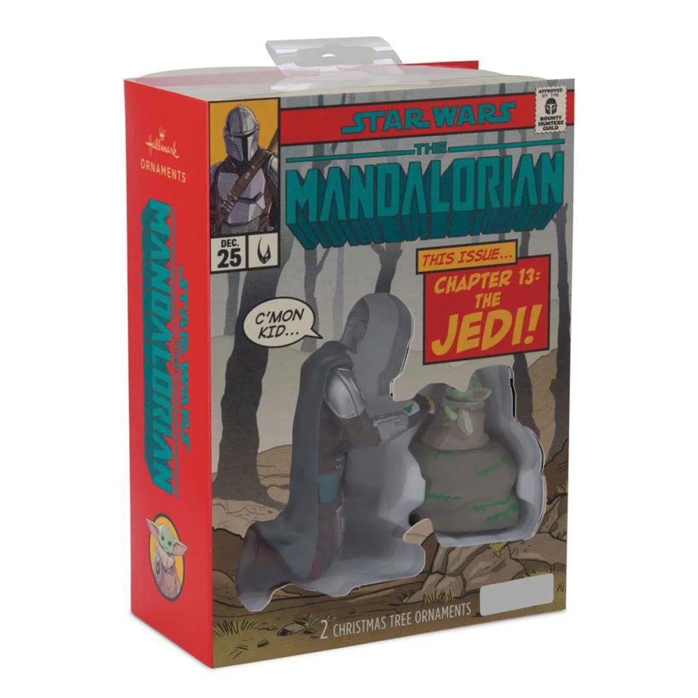 Star Wars The Mandalorian Hanging Resin Figures Set Extra Image 1