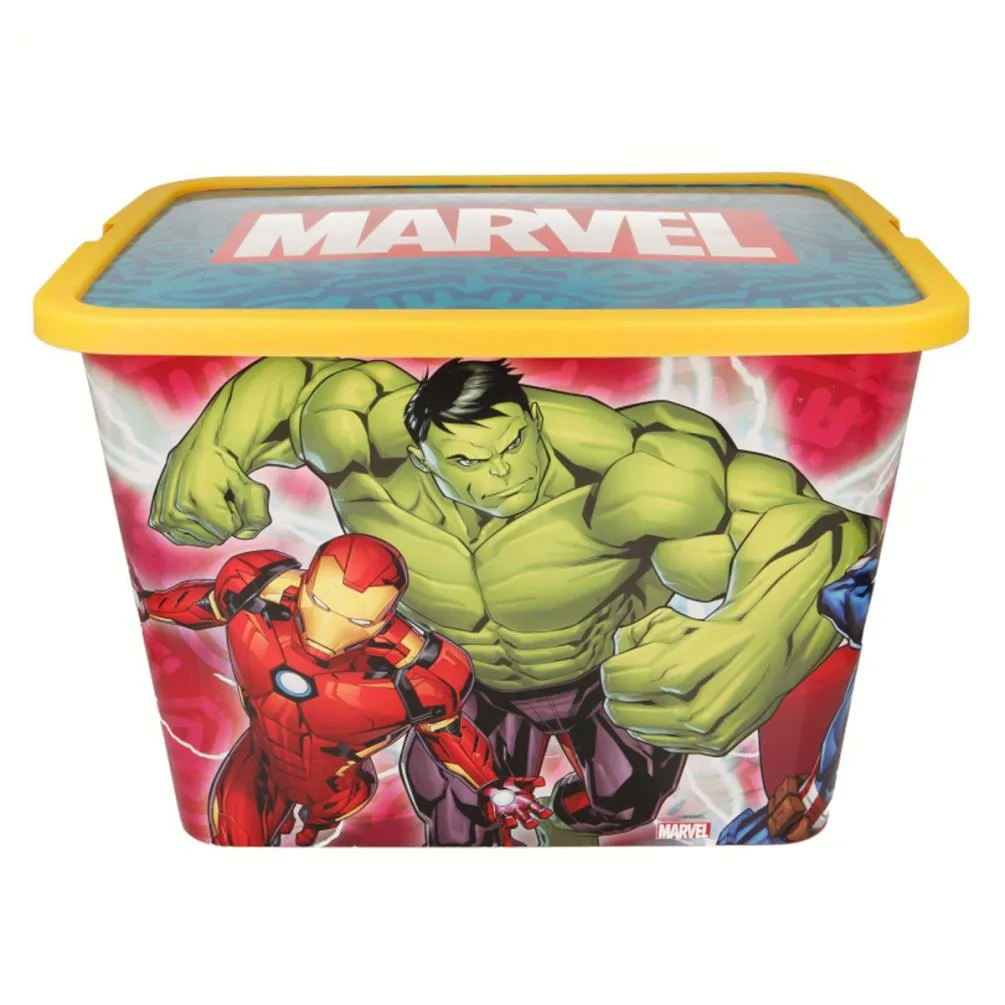 Marvel Avengers 23L Storage Click Box Extra Image 1