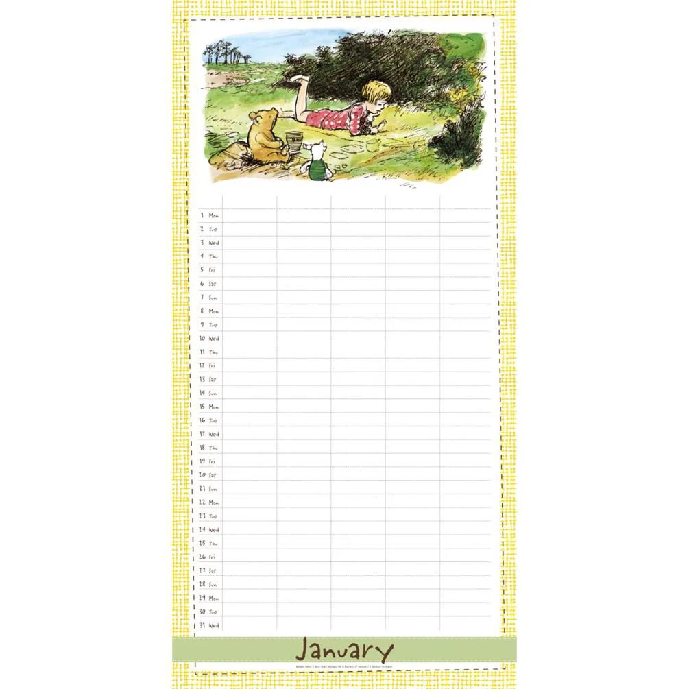Winnie the Pooh Official 2018 Family Organiser Extra Image 2