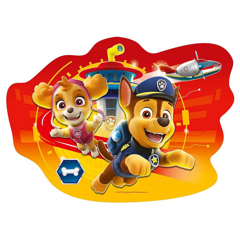 Paw Patrol 4 In A Box Large Shaped Jigsaw Puzzles Extra Image 1