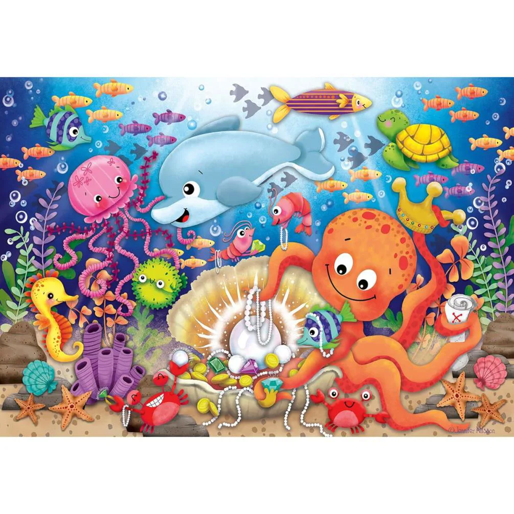 Fishie''s Fortune 24pc Giant Floor Puzzle Extra Image 1