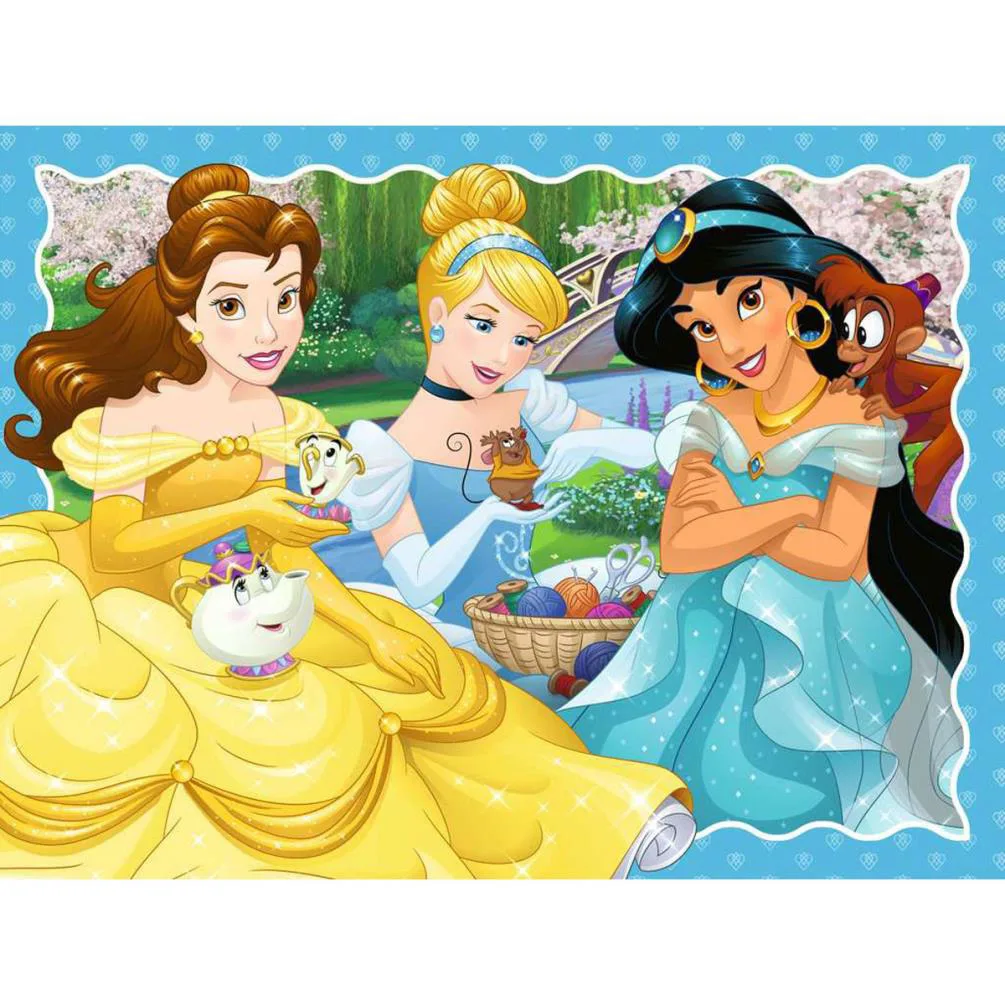 Disney Princess 4 in a Box Jigsaw Puzzle Extra Image 3