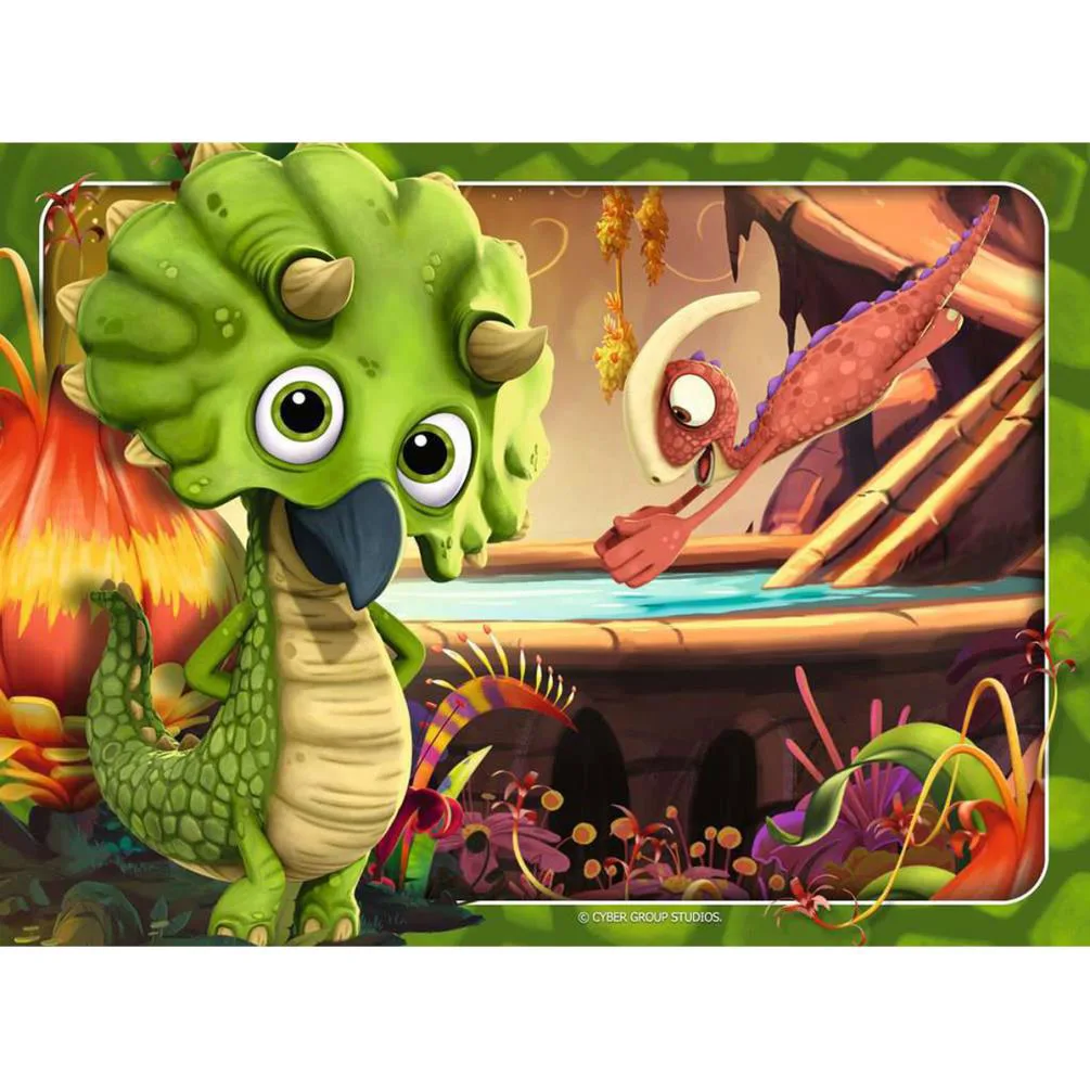 Gigantosaurus 4 in a Box Jigsaw Puzzles Extra Image 1