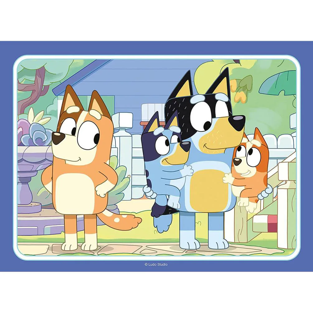 Bluey 4 In a Box Jigsaw Puzzles Extra Image 3