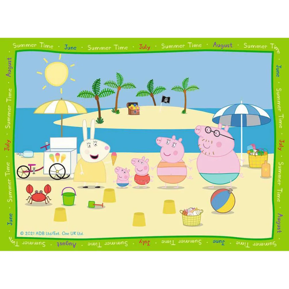 Peppa Pig Four Seasons 4 In a Box Jigsaw Puzzles Extra Image 2