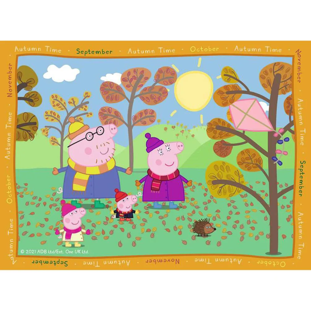 Peppa Pig Four Seasons 4 In a Box Jigsaw Puzzles Extra Image 3