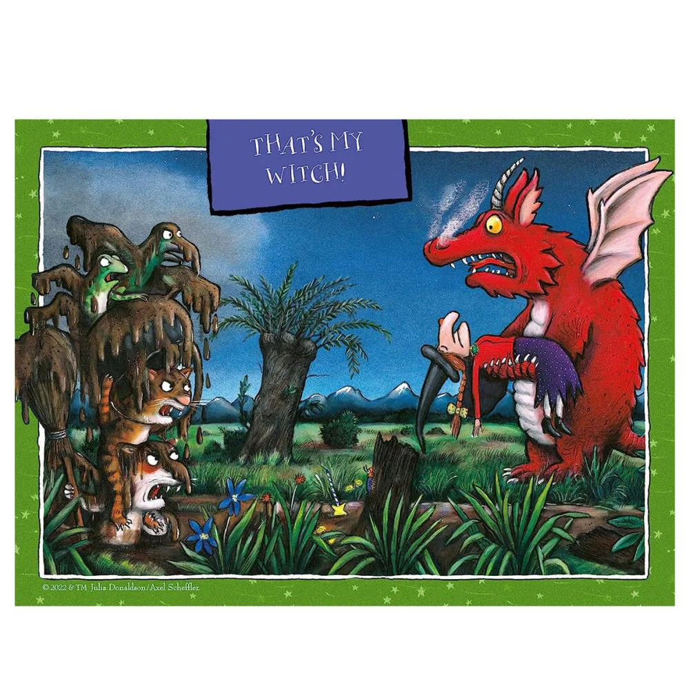Room On The Broom 4 In a Box Jigsaw Puzzles Extra Image 3