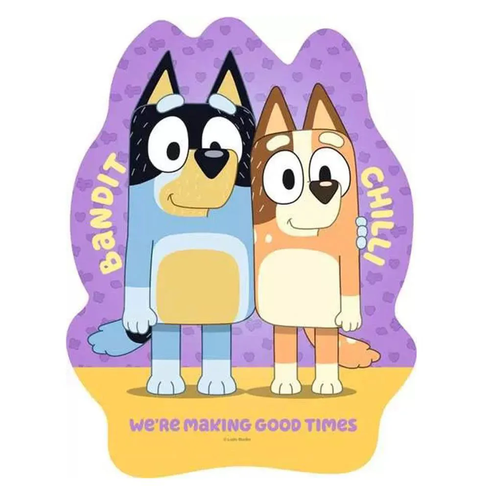 Bluey 4 in a Box Large Shaped Puzzles Extra Image 1