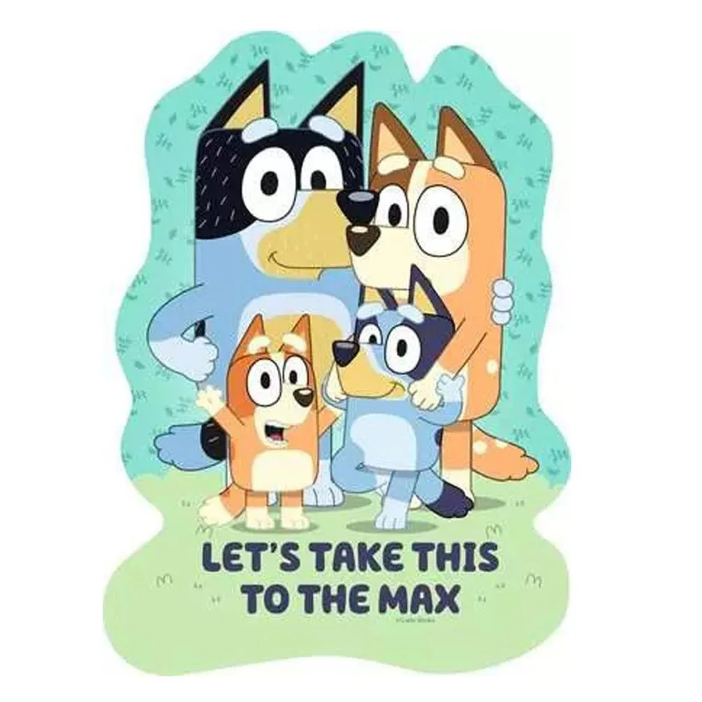 Bluey 4 in a Box Large Shaped Puzzles Extra Image 2