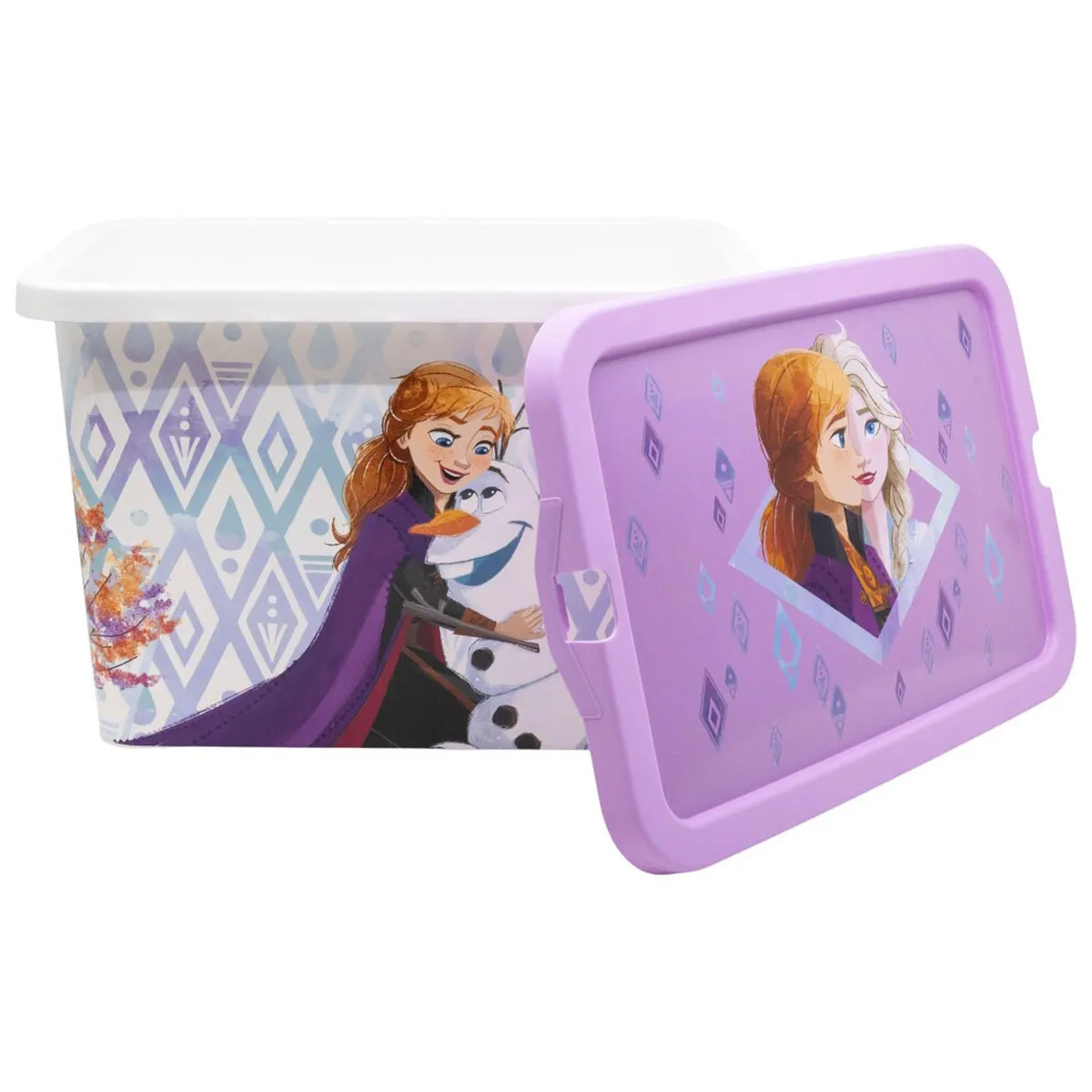 Disney Frozen 7L Storage Click Box Extra Image 1