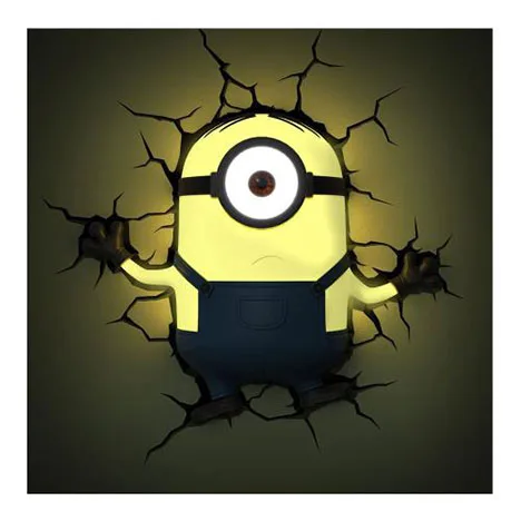 Minion Stuart 3D Deco Wall Light Extra Image 1