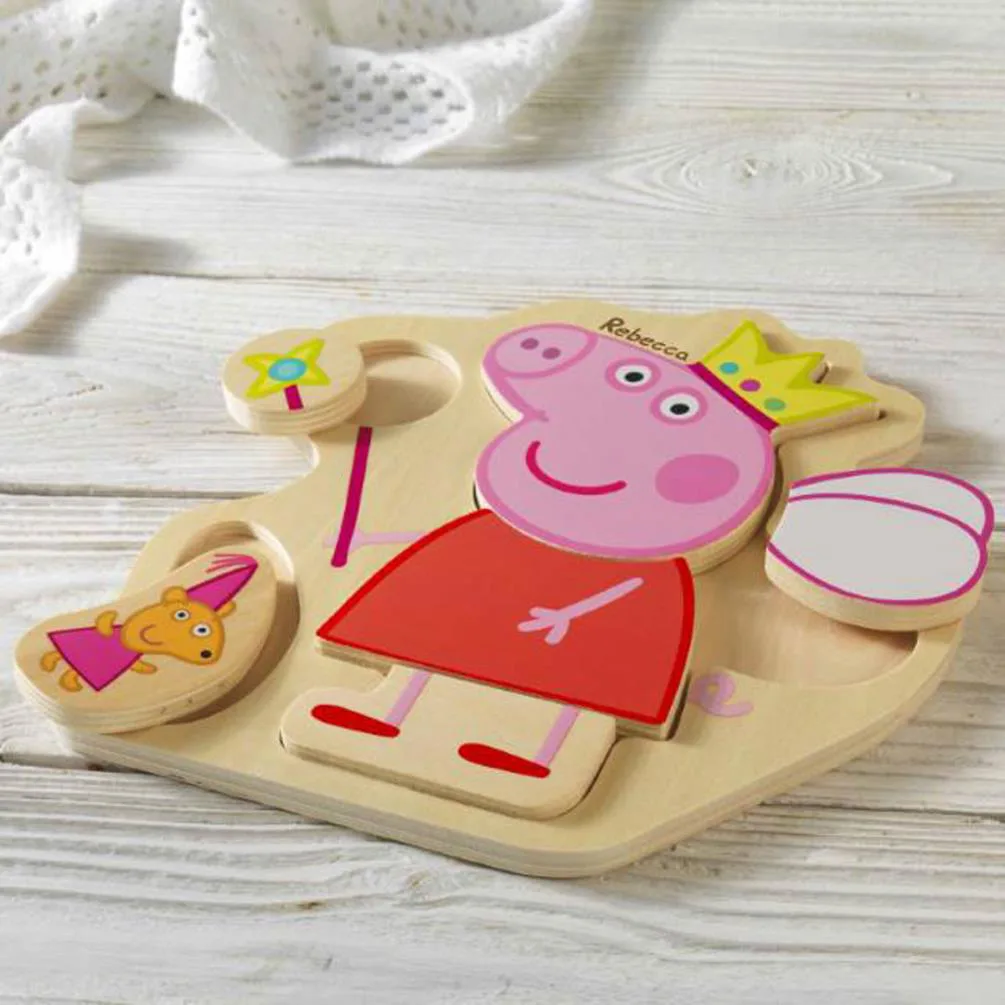 Personalised Peppa Pig Puzzle Tray Extra Image 1