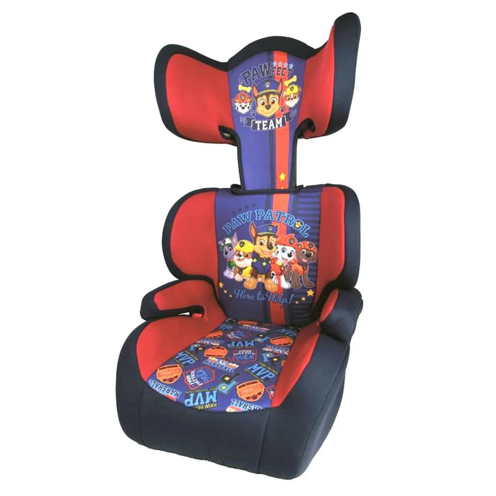 Paw Patrol Blue High Back Car Booster Seat Extra Image 1