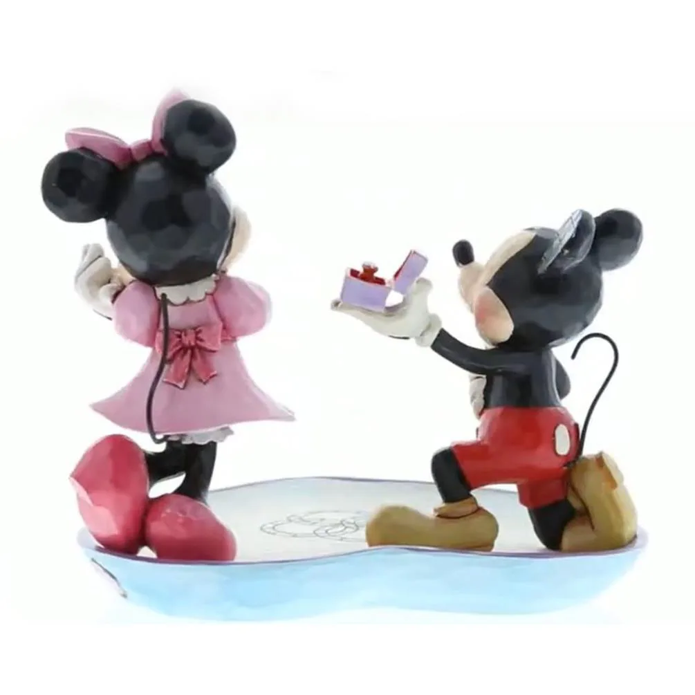 A Magical Moment Mickey Proposing to Minnie Mouse Figurine Extra Image 3