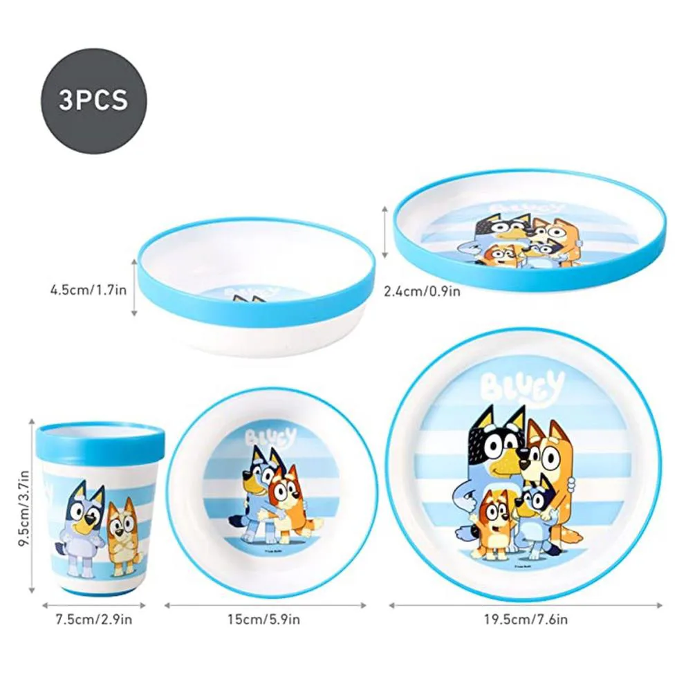 Bluey Non Slip Premium Microwavable Mealtime Set Extra Image 2