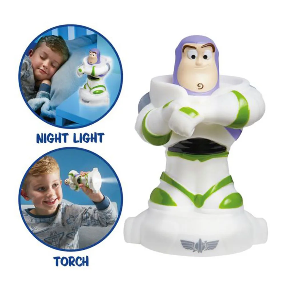 Toy Story Buzz Lightyear Night Light & Torch Extra Image 1