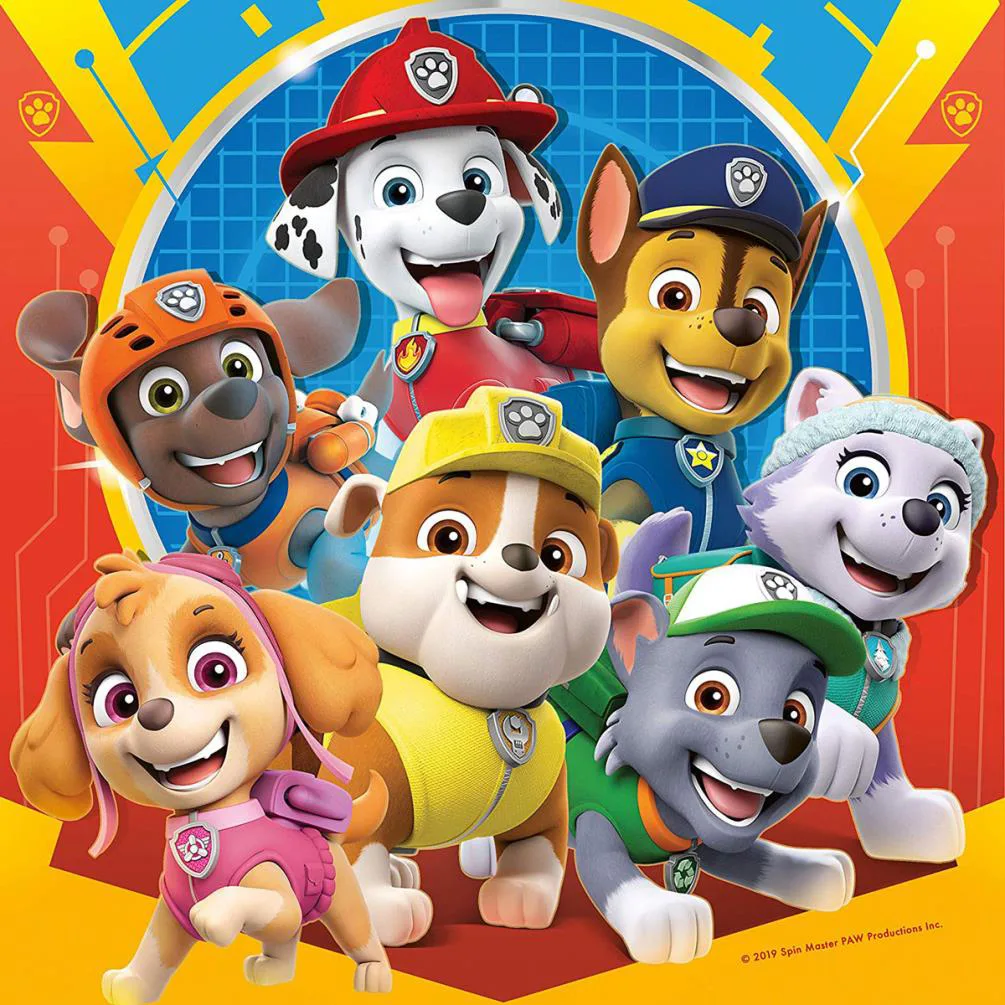 Paw Patrol 3 x 49pc Jigsaw Puzzles Extra Image 3