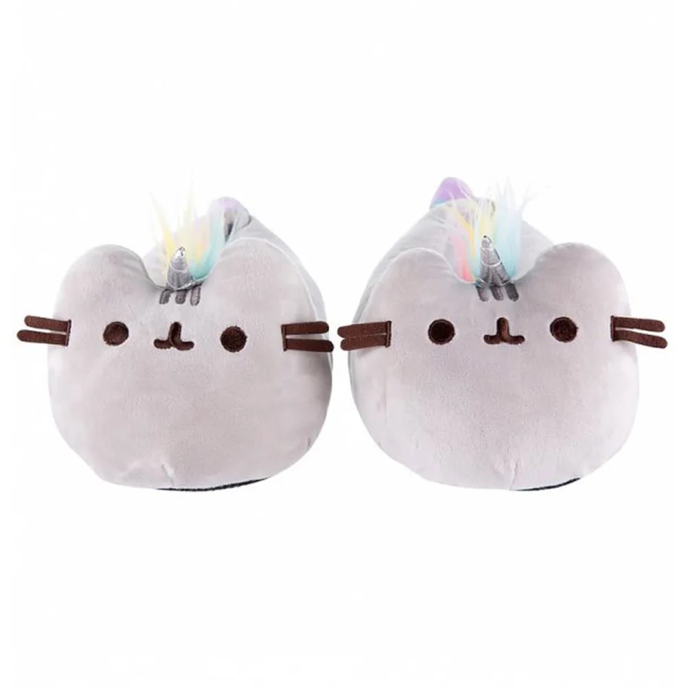 Pusheen Unicorn Plush Slippers Extra Image 1