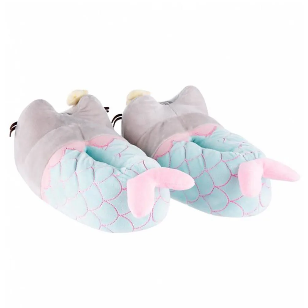 Pusheen Mermaid Plush Slippers Extra Image 2