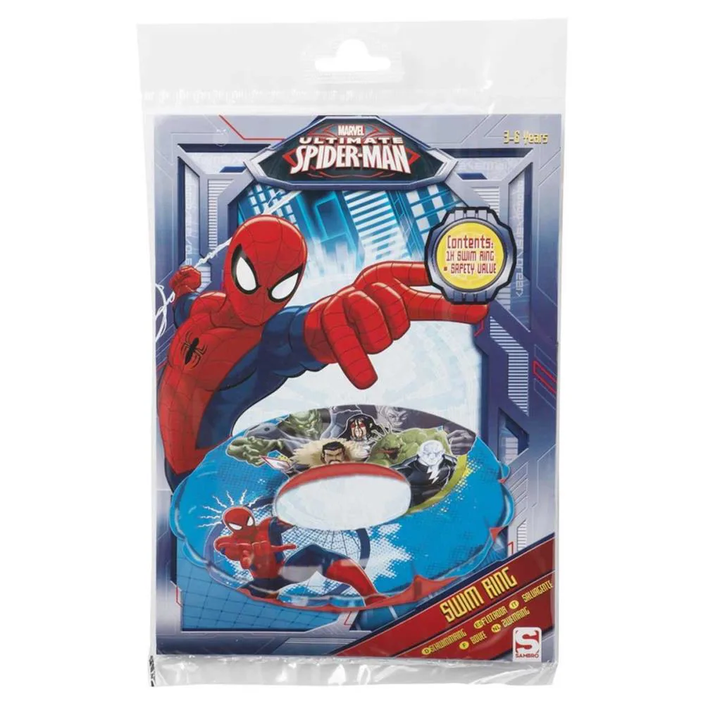Spiderman Inflatable Swim Ring Extra Image 1