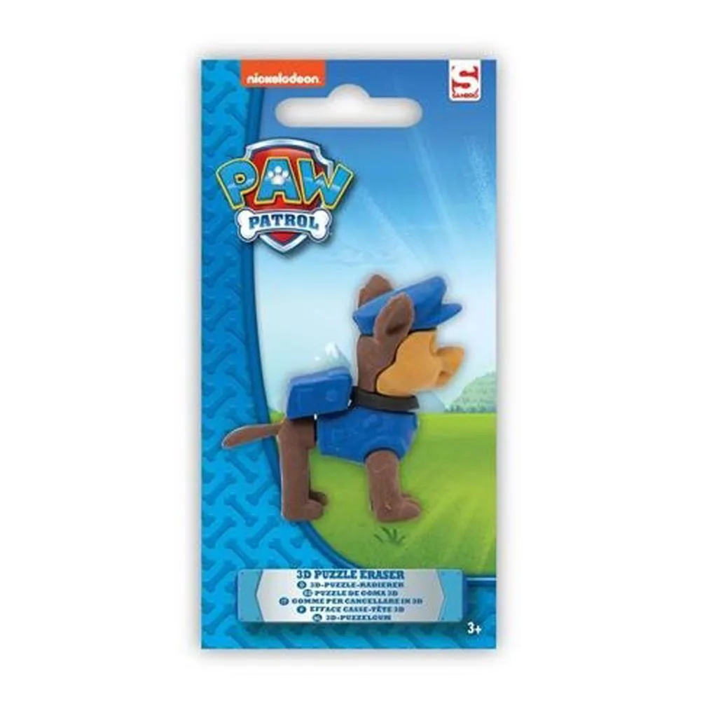Paw Patrol Chase 3D Puzzle Eraser Extra Image 1