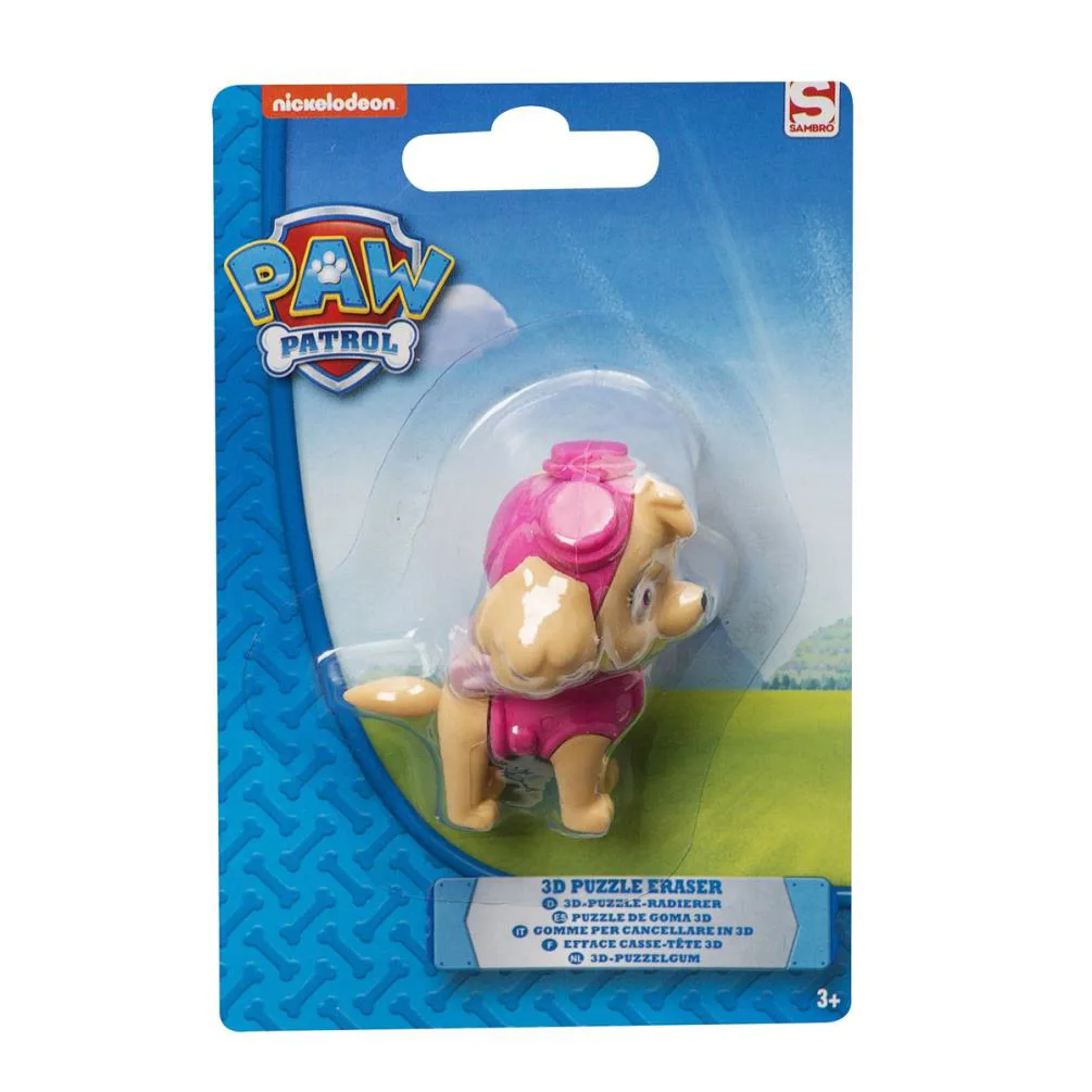Paw Patrol Skye 3D Puzzle Eraser Extra Image 1