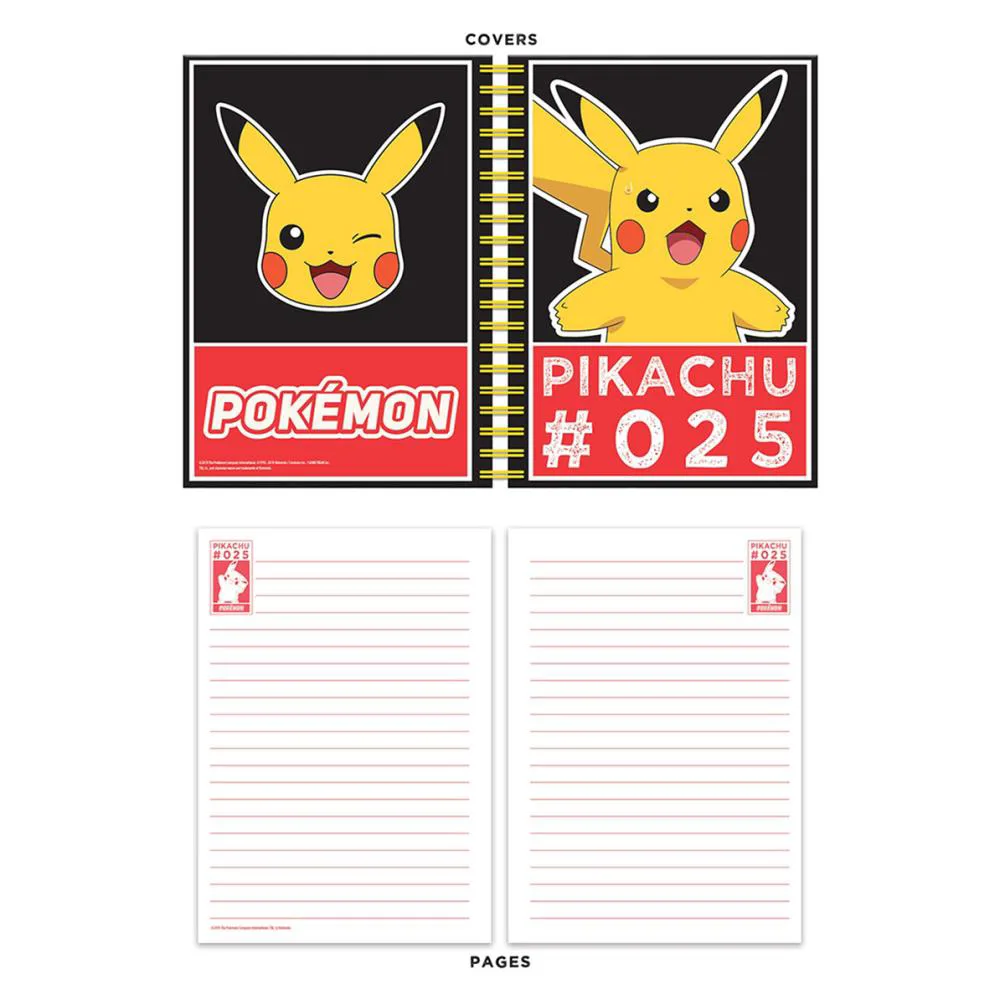 Pokemon A4 Spiral Bound Notebook Extra Image 1