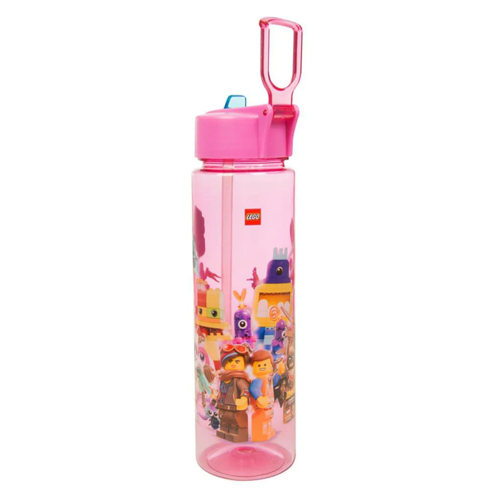 Lego Movie 2 600ml Pink Drinks Bottle Extra Image 2